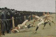 Frederic Remington, Touchdown, Yale vs. Princeton, Thanksgiving Day